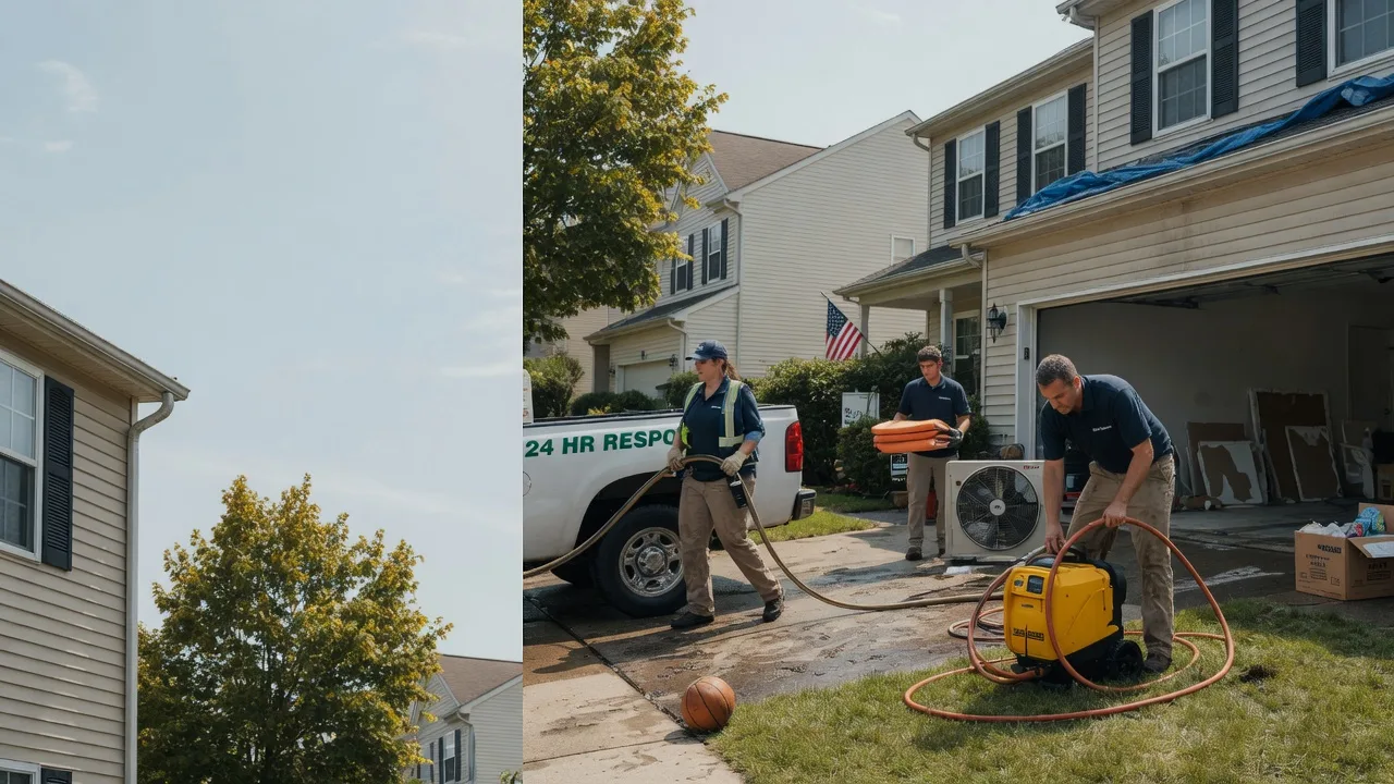 Emergency Water Damage Restoration in Burr Oak, MI near me